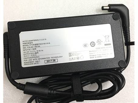 180W PA1181-96 AC Adaptador Cargador para Samsung 19.5V 9.23A PSCV181101 AD-18019A