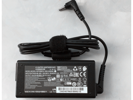 65W AC Adapter&Cord for LG gram 17Z990-R.AAS8U1 14Z990-R.AAS7U1 Ultrabook