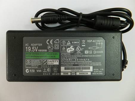 19.5V AC DC Adapter Charger Power Cord Supply for Sony Vaio PCGA-AC19V1 Laptop